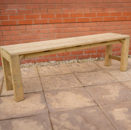 Forest Garden 6 Seater Dining Bench